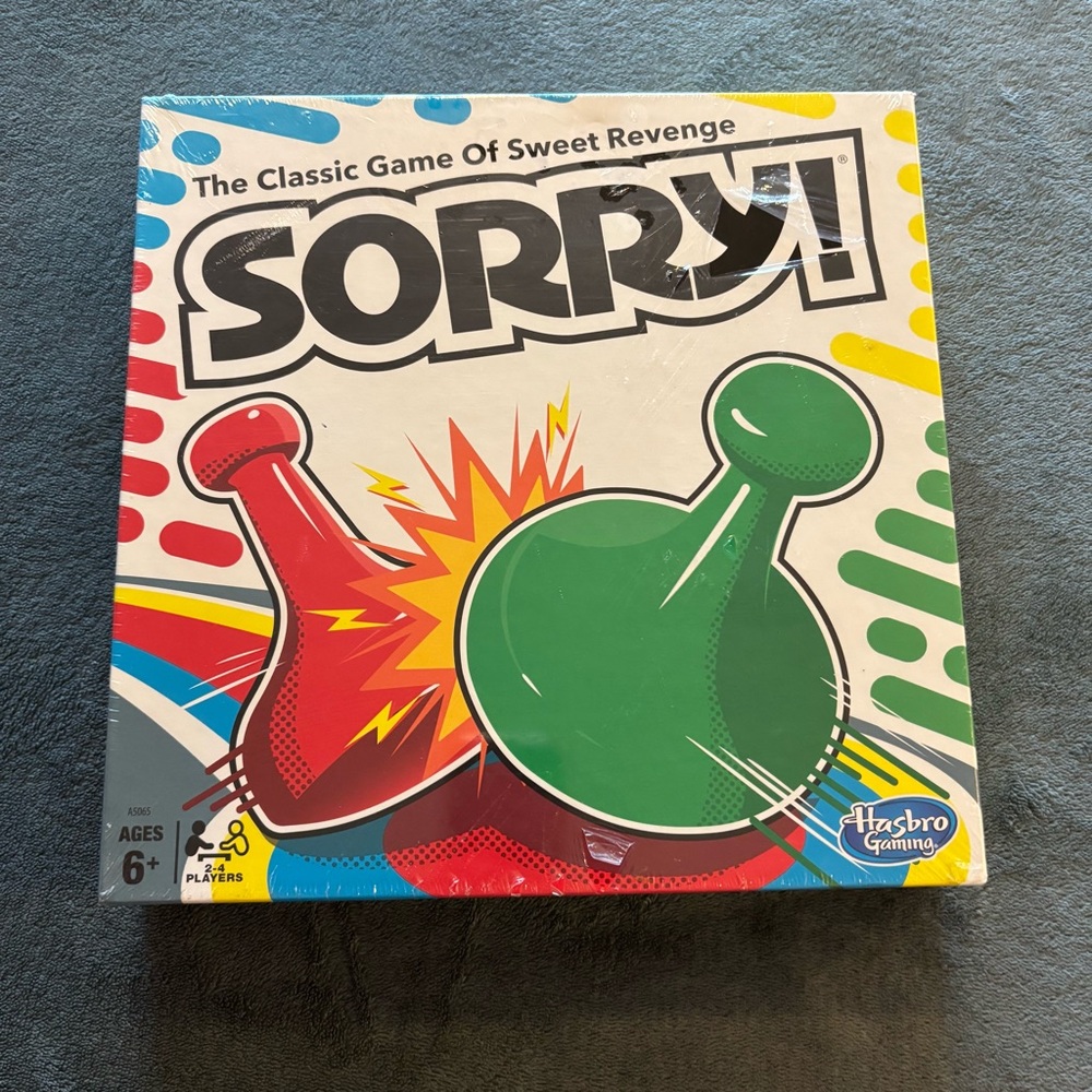 Hasbro Sorry Family Board Game - A5065